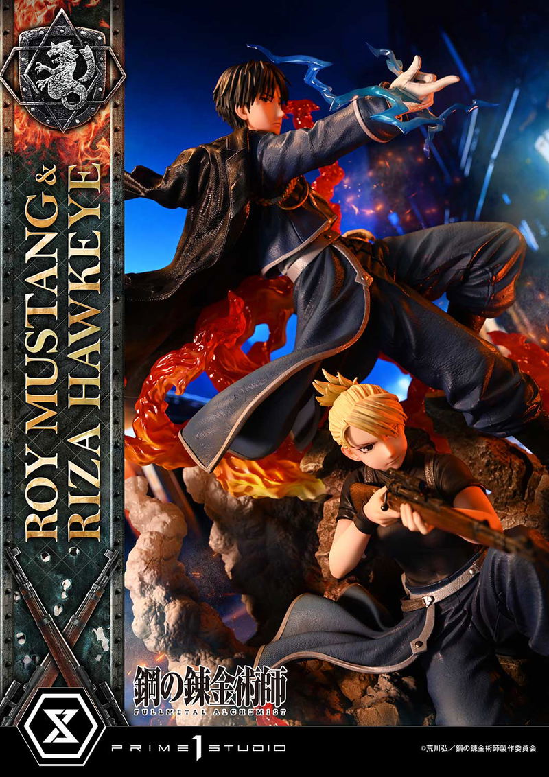 Concept Masterline Fullmetal Alchemist Brotherhood 1/6 Scale Statue: Roy Mustang & Riza Hawkeye image 5