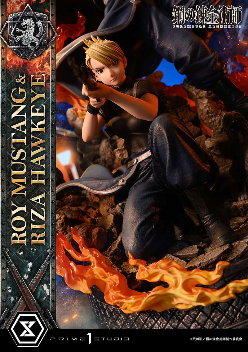 Concept Masterline Fullmetal Alchemist Brotherhood 1/6 Scale Statue: Roy Mustang & Riza Hawkeye image 6