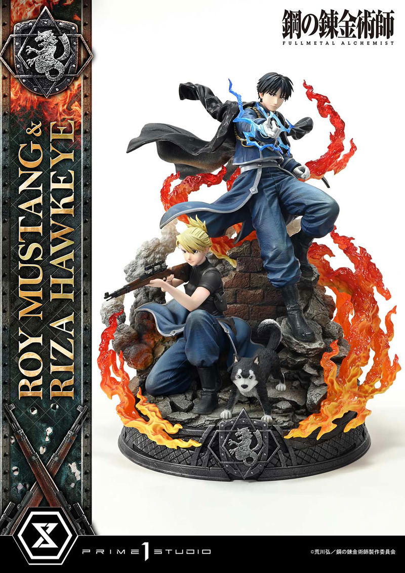 Concept Masterline Fullmetal Alchemist Brotherhood 1/6 Scale Statue: Roy Mustang & Riza Hawkeye image 1