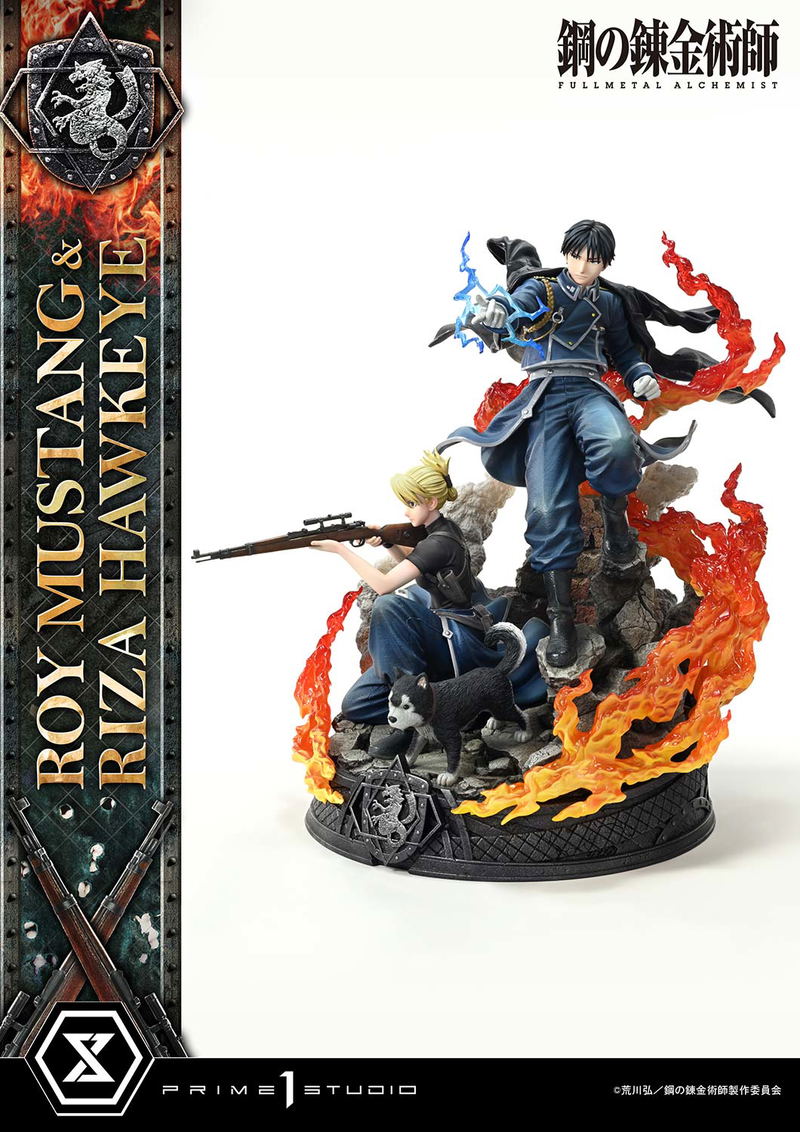Concept Masterline Fullmetal Alchemist Brotherhood 1/6 Scale Statue: Roy Mustang & Riza Hawkeye image 7