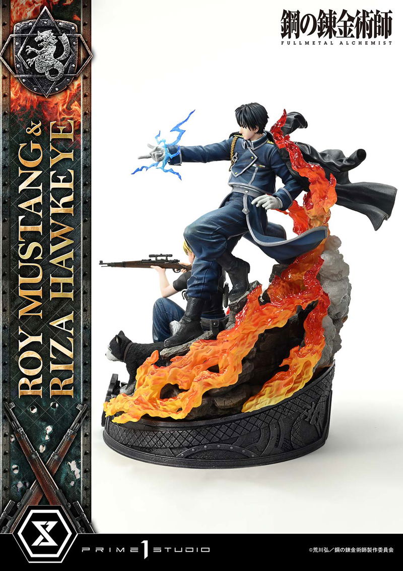 Concept Masterline Fullmetal Alchemist Brotherhood 1/6 Scale Statue: Roy Mustang & Riza Hawkeye image 8