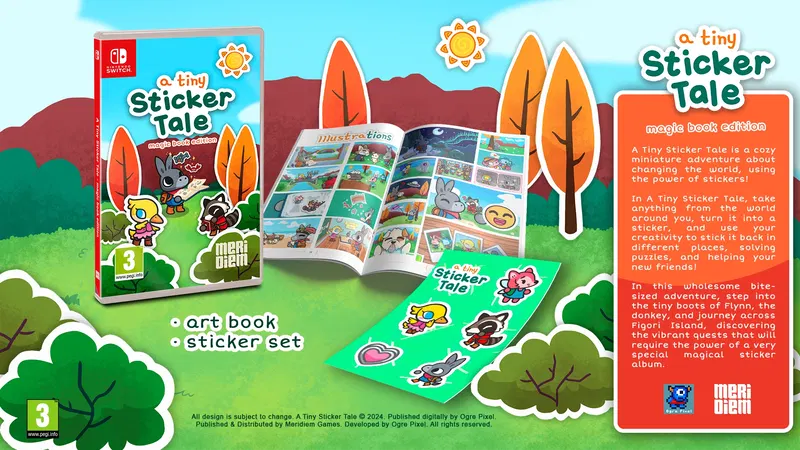 A Tiny Sticker Tale [Magic Book Edition] image 1