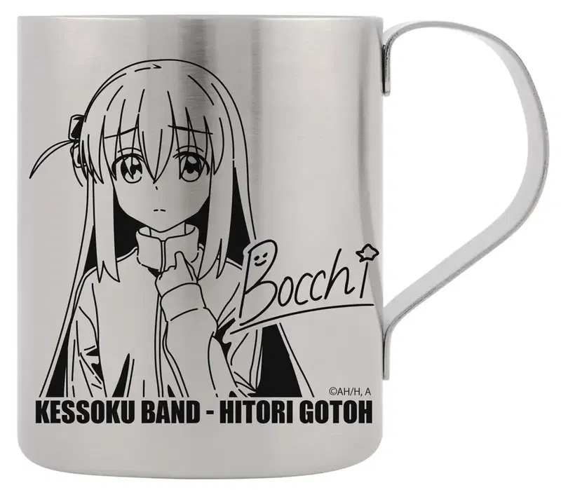 Anime Bocchi The Rock! - Goto Hitori Double-Layer Stainless Steel Mug image 1