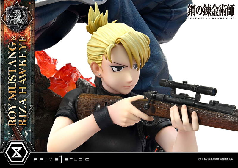 Concept Masterline Fullmetal Alchemist Brotherhood 1/6 Scale Statue: Roy Mustang & Riza Hawkeye image 38