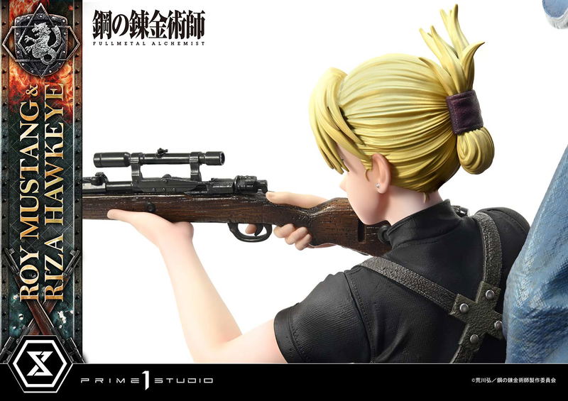 Concept Masterline Fullmetal Alchemist Brotherhood 1/6 Scale Statue: Roy Mustang & Riza Hawkeye image 39