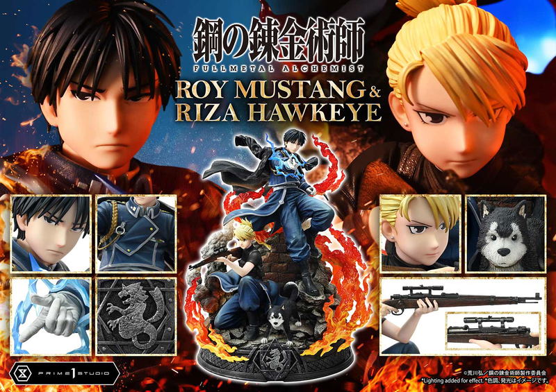 Concept Masterline Fullmetal Alchemist Brotherhood 1/6 Scale Statue: Roy Mustang & Riza Hawkeye image 47