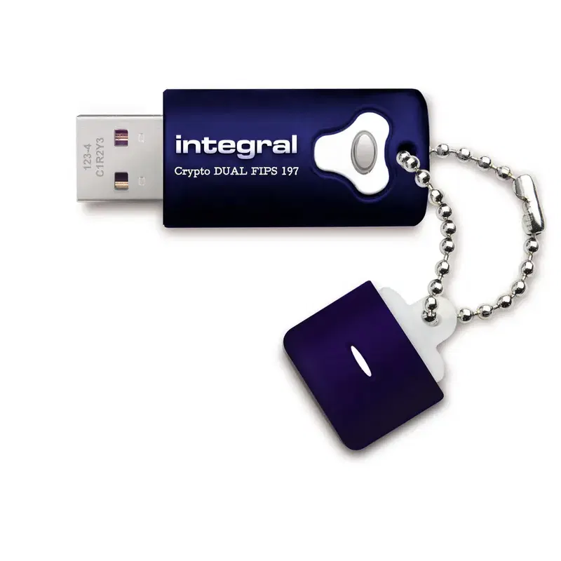 Integral Crypto Dual Drive FIPS 197 32GB Encrypted USB 3.0 image 1