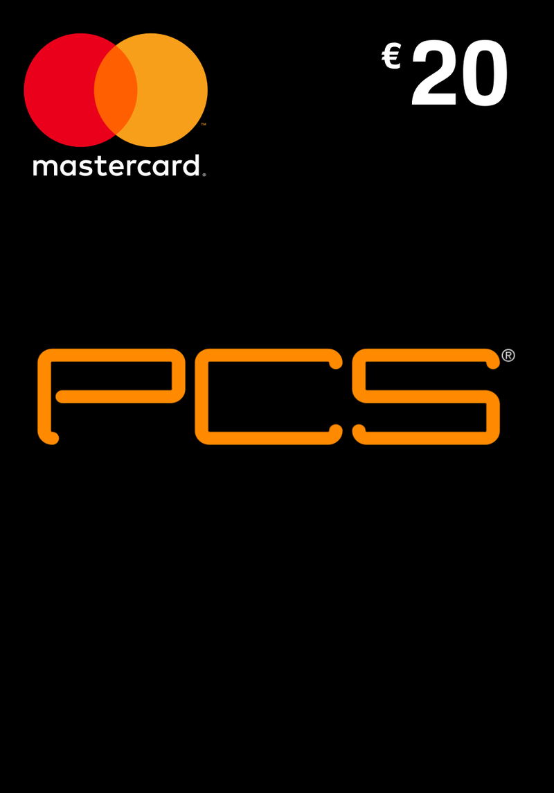 PCS Gift Card 20 EUR | Europe Account digital