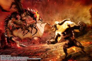 S.H.Monster Arts Monster Hunter: Series Furious Rajang_