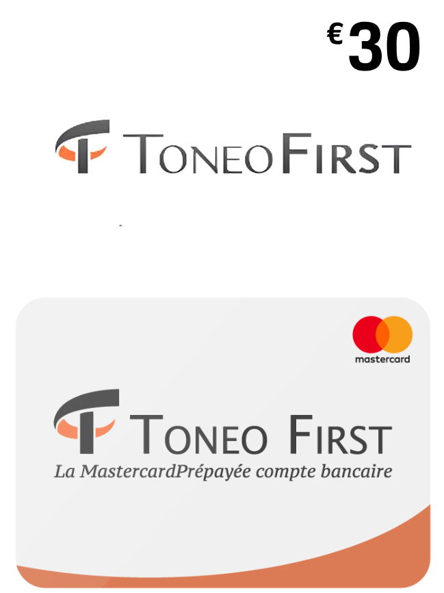 Toneo First Gift Card 30 EUR | Europe Account <span class="ext ext_digital">digital</span> image 1