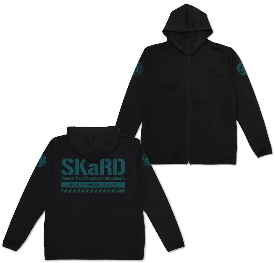 Ultraman Blazar- SKaRD Thin Dry Hoodie (Black | Size L)