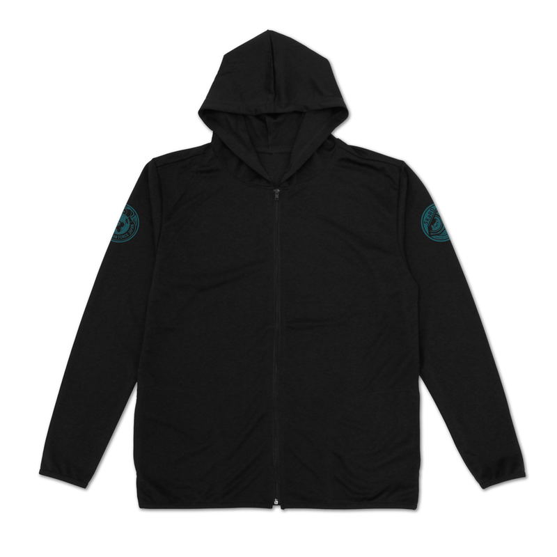 Ultraman Blazar- SKaRD Thin Dry Hoodie (Black | Size M) image 3