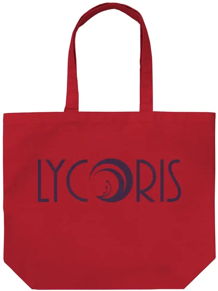 Lycoris Recoil - Lycoris Large Tote Bag (Red) image 1