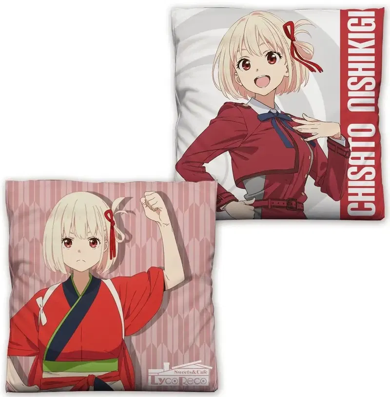 Lycoris Recoil - Nishikigi Chisato Double-sided Printed Cushion Cover image 1
