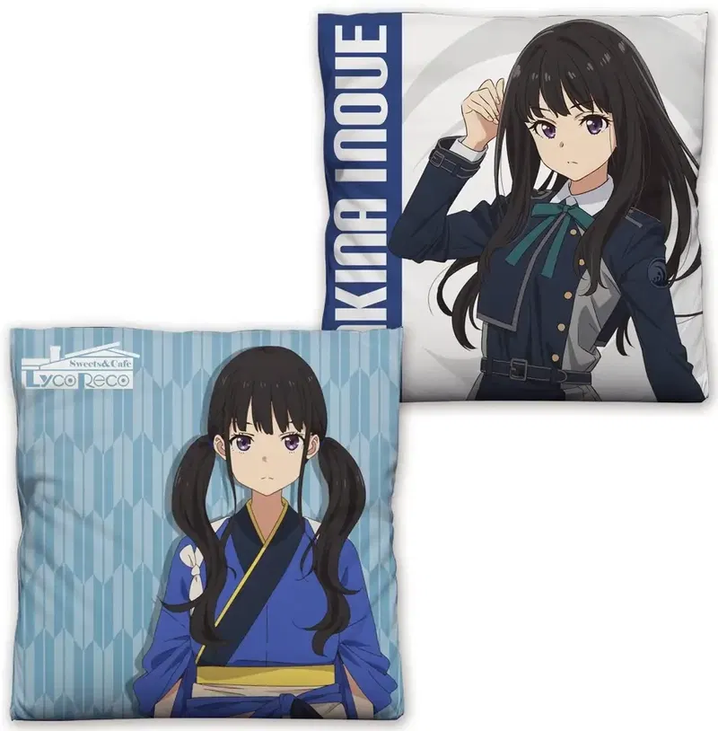 Lycoris Recoil - Takina Inoue Double-sided Printed Cushion Cover image 1