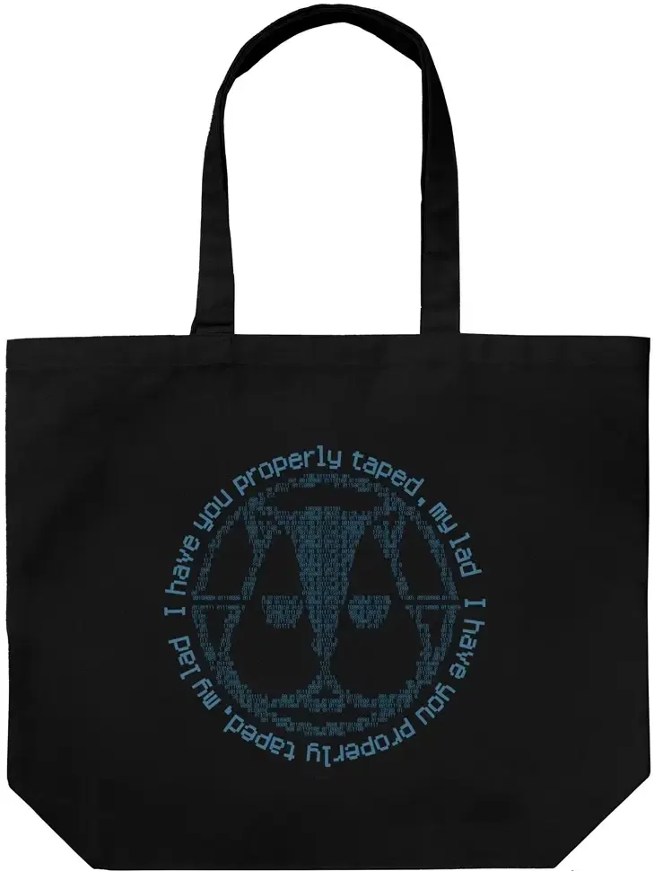 Lycoris Recoil - Walnut Large Tote Bag (Black) image 1