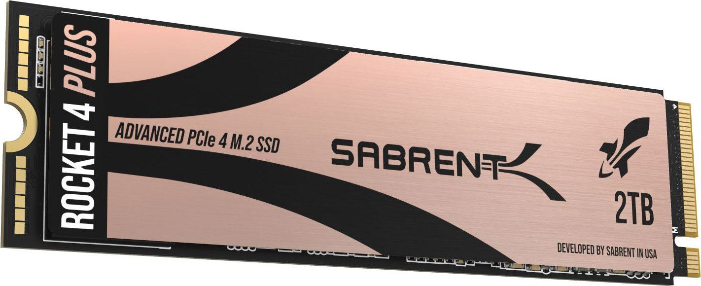Sabrent Rocket 4 Plus, M.2 2280, M-Key, PCIe 4.0 x4 (2TB) 対応 