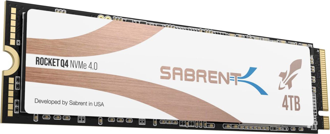 Sabrent Rocket Q4, M.2 2280, M-Key, PCIe 4.0 x4 (4TB) עבור Laptop 