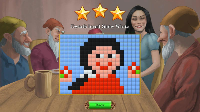 Fables Mosaic: Snow White and the Seven Dwarfs <span class="ext" style="background-color: #2a475e; color: #FFFFFF;">STEAM</span> <span class="ext ext_digital">digital</span> image 5