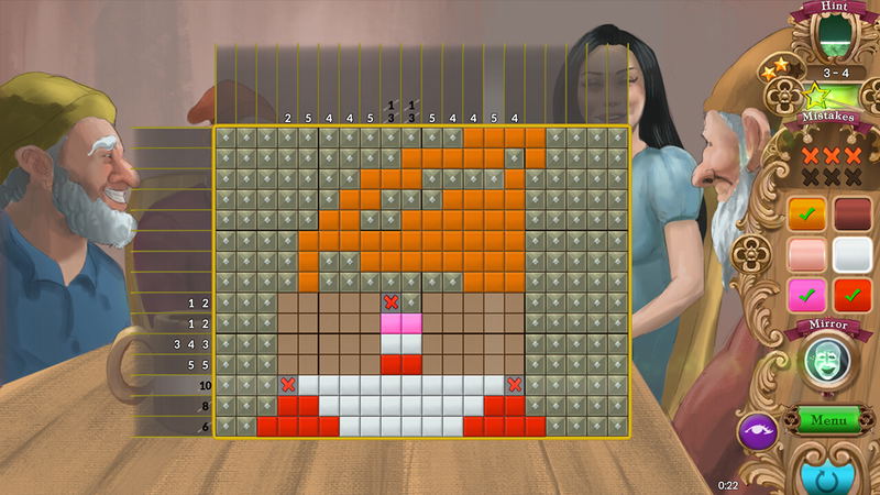 Fables Mosaic: Snow White and the Seven Dwarfs <span class="ext" style="background-color: #2a475e; color: #FFFFFF;">STEAM</span> <span class="ext ext_digital">digital</span> image 9
