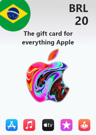 Apple Gift Card 20 BRL | Brazil Account <span class="ext ext_digital">digital</span> image 1
