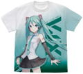 Hatsune Miku V4X - Hatsune Miku V4X Full Graphic T-shirt (Size L) thumbnail 1