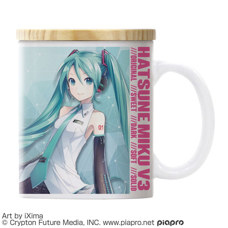 Hatsune Miku V3 - Hatsune Miku V3 Full Color Mug With Lid image 3
