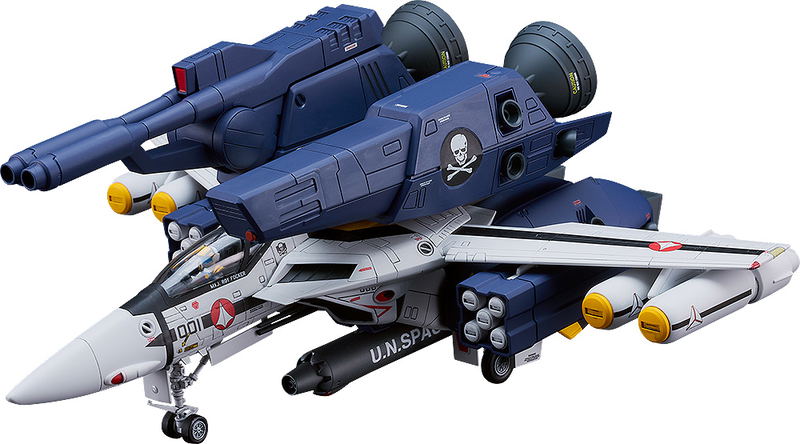 Macross Do You Remember Love? PLAMAX PX08 1/72 Scale Plastic Model Kit: VF-1S Strike Fighter Valkyrie Skull Leader image 1