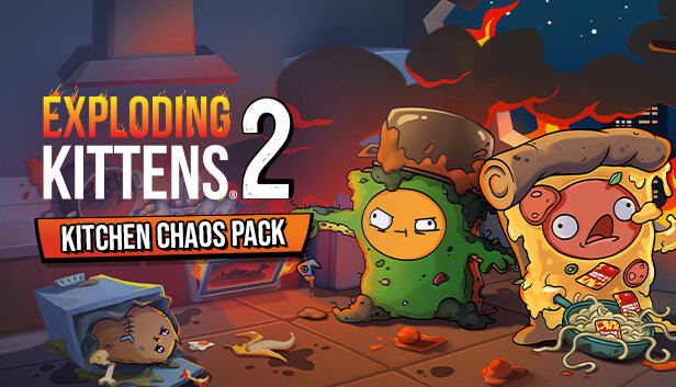 Exploding Kittens 2: Kitchen Chaos (DLC) <span class="ext" style="background-color: #B0000F; color: #FFFFFF;">DLC</span> <span class="ext" style="background-color: #2a475e; color: #FFFFFF;">STEAM</span> <span class="ext ext_digital">digital</span> image 1
