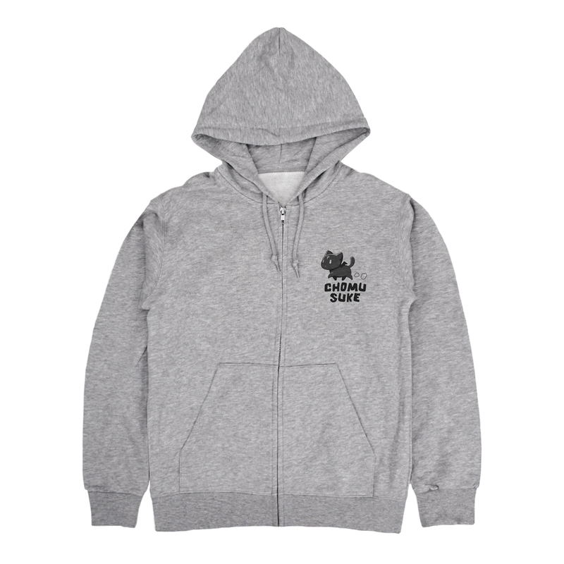 KonoSuba: God's Blessing On This Wonderful World! 3 - Chomusuke Zip Hoodie Ver. 3.0 (Mix Gray | Size M) image 2