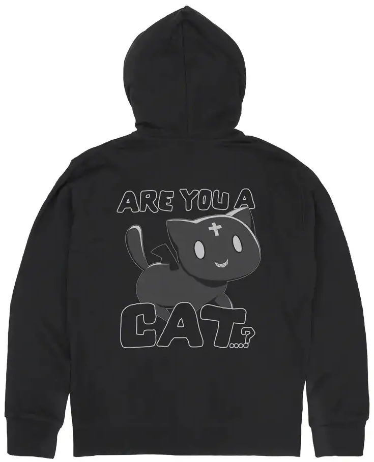 KonoSuba: God's Blessing On This Wonderful World! 3 - Chomusuke Zip Hoodie Ver. 3.0 (Black | Size L) image 1