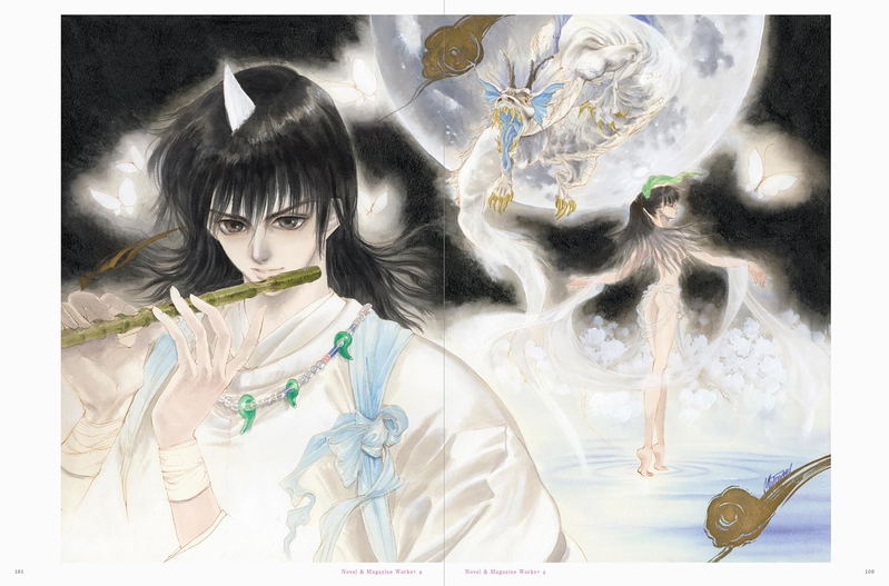 Mutsumi Inomata 40th Anniversary Art Book: Sanctuary [Reprint Edition] image 3
