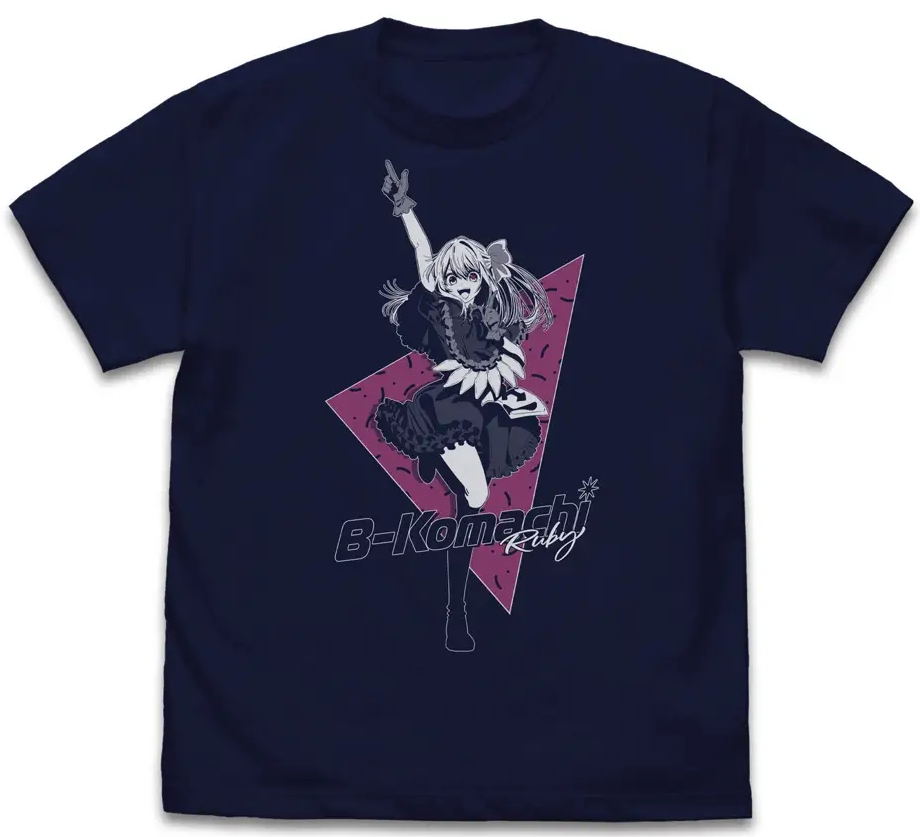 Oshi No Ko - Oshi No Ko B Komachi Ruby T-shirt (Navy | Size M)