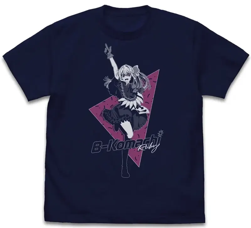 Oshi No Ko - Oshi No Ko B Komachi Ruby T-shirt (Navy | Size S) image 1