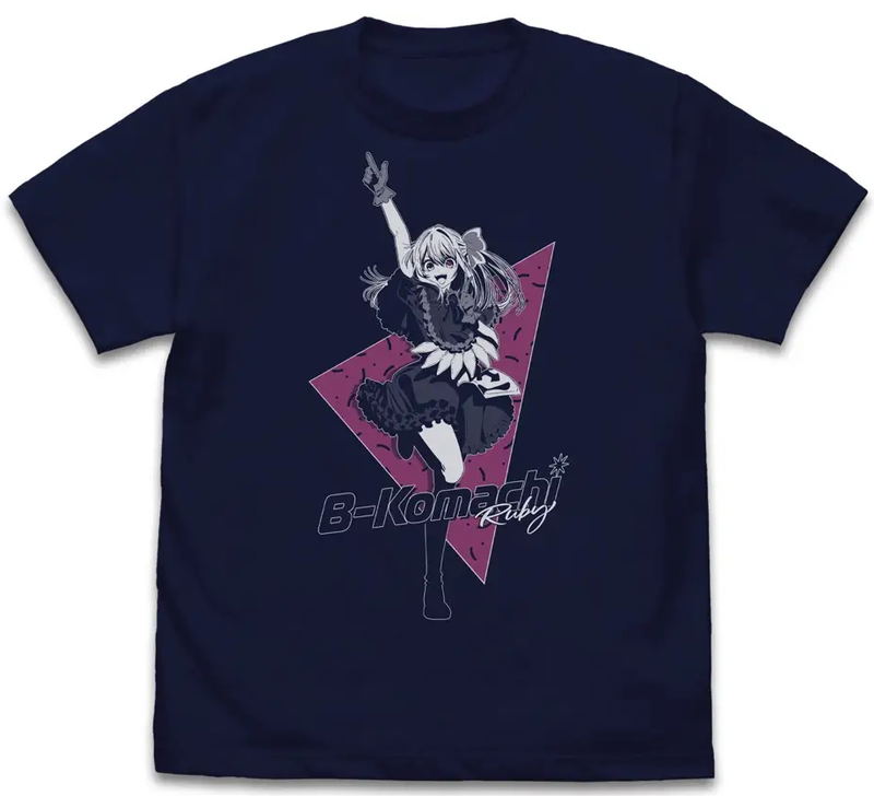 Oshi No Ko - Oshi No Ko B Komachi Ruby T-shirt (Navy | Size XL) image 1