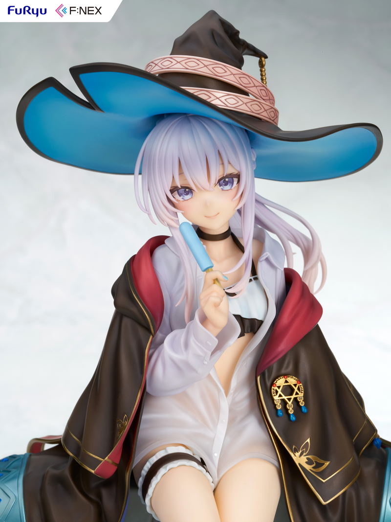 The Journey of Elaina 1/7 Scale Pre-Painted Figure: Elaina Summer Vacances Ver. image 8