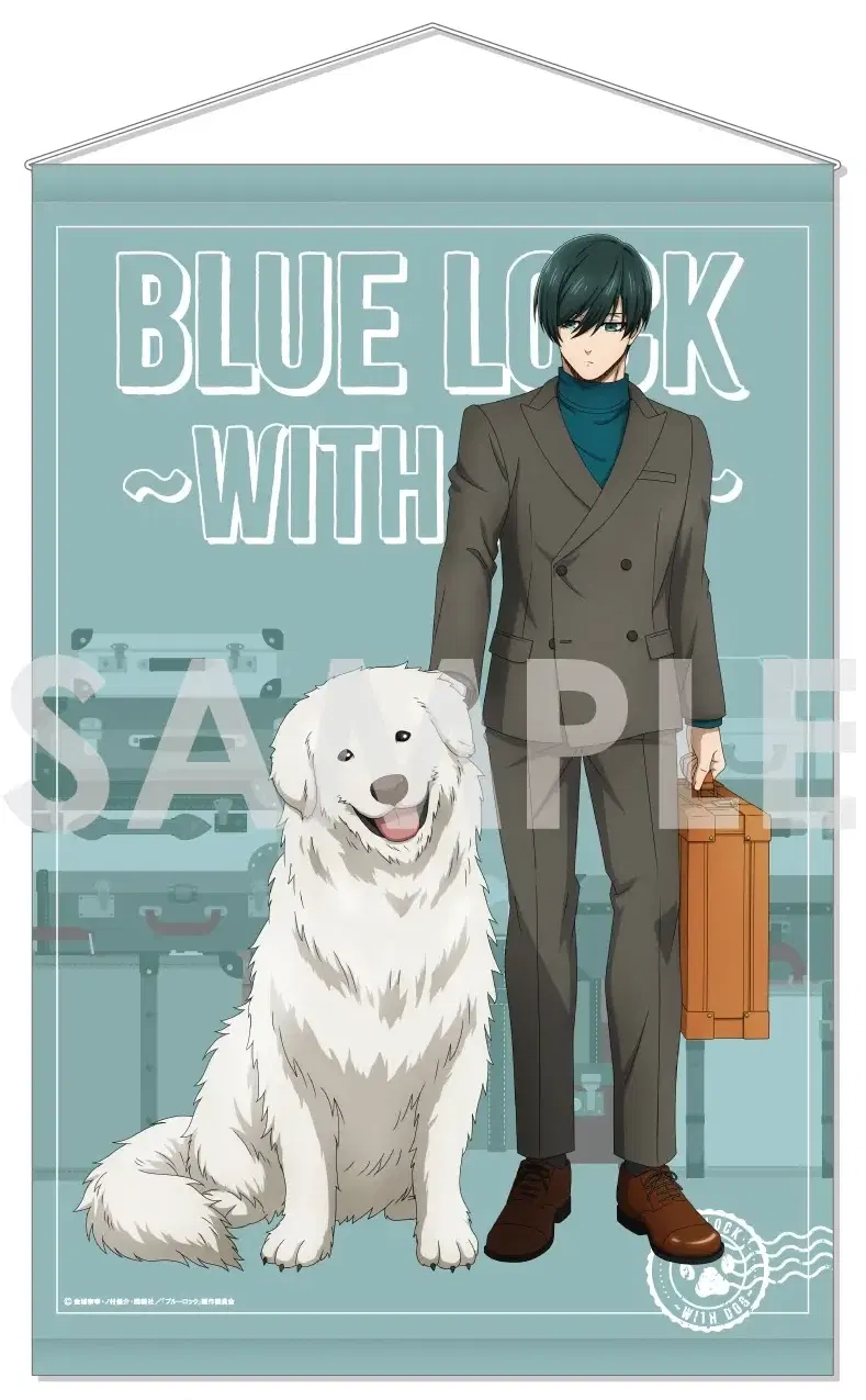 Blue Lock Tapestry With Dog 5 Itoshi Rin image 1