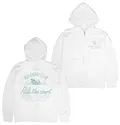 Haikyu!! - Aoba Johsai High School Volleyball Club Zip Hoodie (White | Size M) thumbnail 1