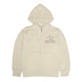 Haikyu!! - Shiratorizawa Academy High School Volleyball Club Zip Hoodie (Light Beige | Size XL) thumbnail 3