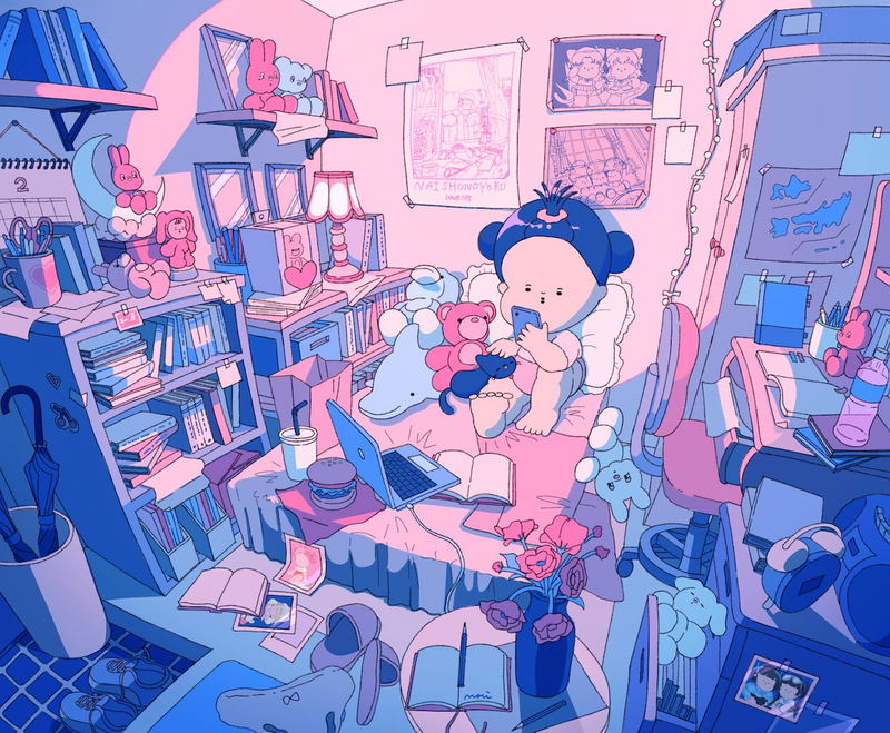 Room Style Illustration Oheya No Illustration Works image 5