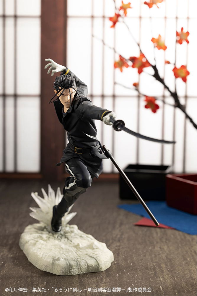 ARTFX J Rurouni Kenshin Meiji Swordsman Romantic Story 1/8 Scale Pre-Painted Figure: Saito Hajime image 2