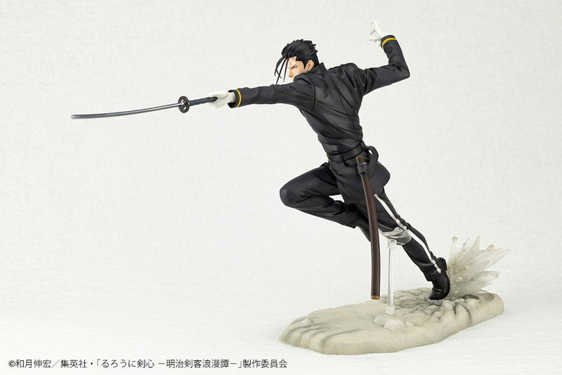 ARTFX J Rurouni Kenshin Meiji Swordsman Romantic Story 1/8 Scale Pre-Painted Figure: Saito Hajime image 11