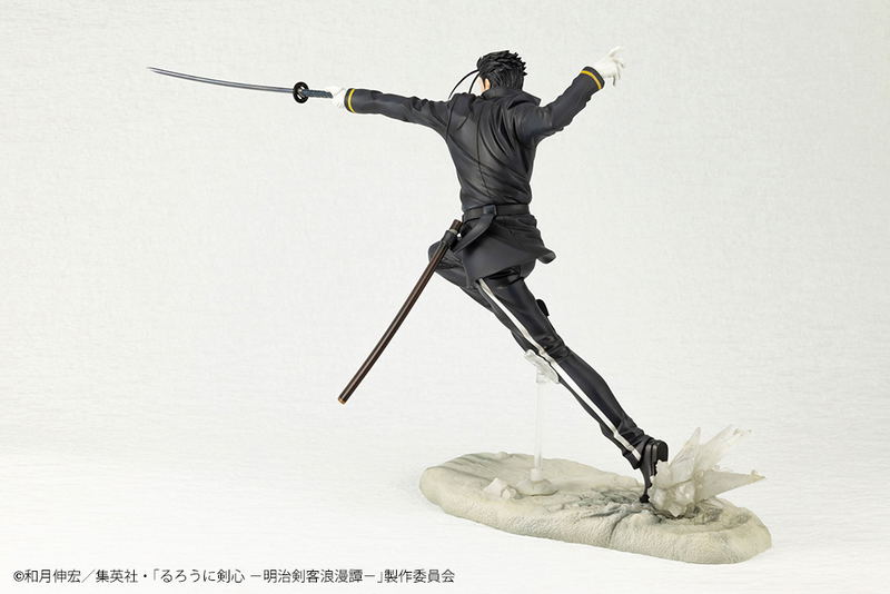 ARTFX J Rurouni Kenshin Meiji Swordsman Romantic Story 1/8 Scale Pre-Painted Figure: Saito Hajime image 12