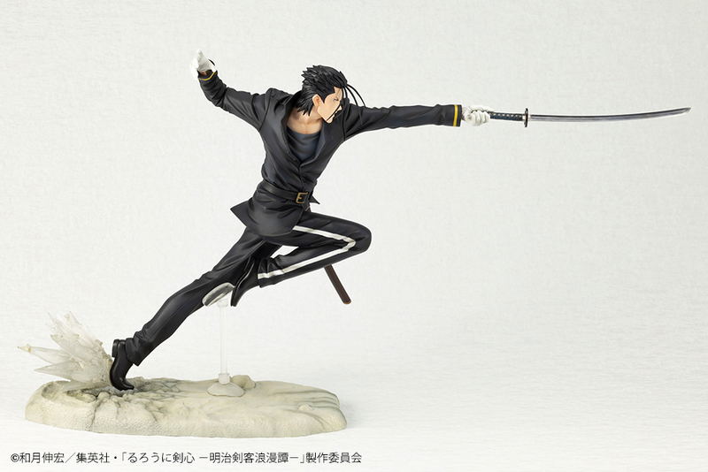 ARTFX J Rurouni Kenshin Meiji Swordsman Romantic Story 1/8 Scale Pre-Painted Figure: Saito Hajime image 13