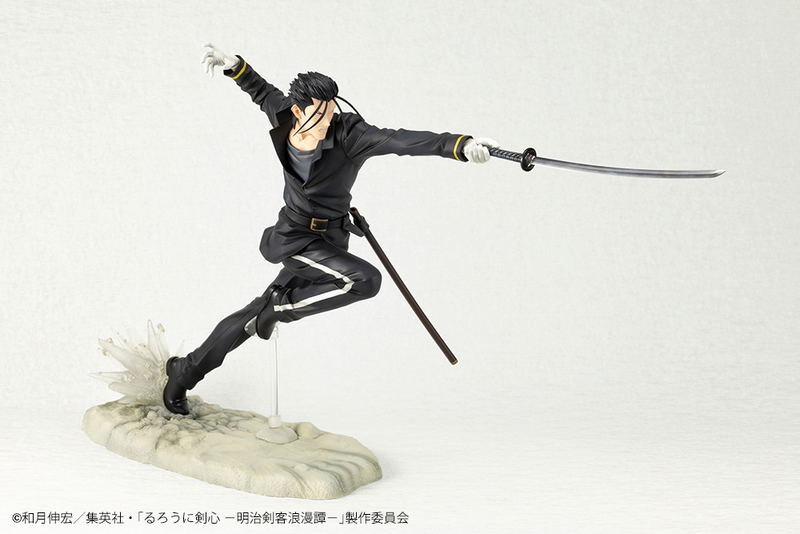 ARTFX J Rurouni Kenshin Meiji Swordsman Romantic Story 1/8 Scale Pre-Painted Figure: Saito Hajime image 14