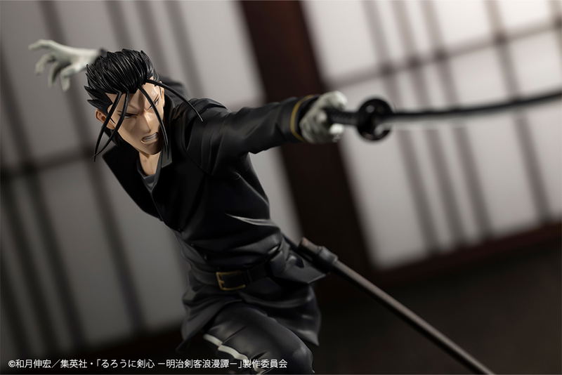 ARTFX J Rurouni Kenshin Meiji Swordsman Romantic Story 1/8 Scale Pre-Painted Figure: Saito Hajime image 3