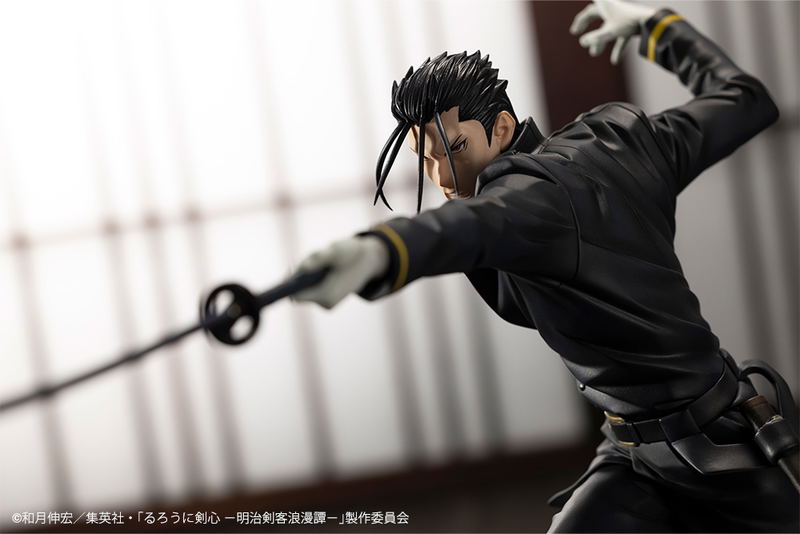 ARTFX J Rurouni Kenshin Meiji Swordsman Romantic Story 1/8 Scale Pre-Painted Figure: Saito Hajime image 4