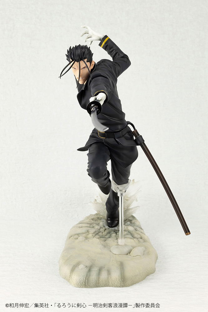 ARTFX J Rurouni Kenshin Meiji Swordsman Romantic Story 1/8 Scale Pre-Painted Figure: Saito Hajime image 10