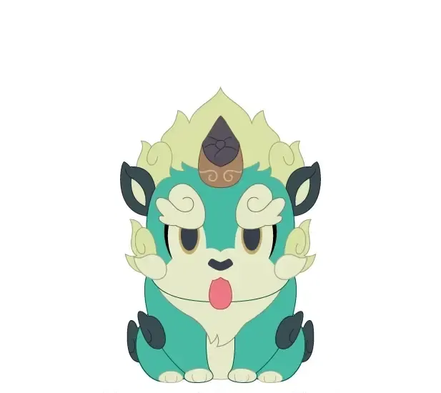 Sakuna: Of Rice And Ruin Plush Tama image 1