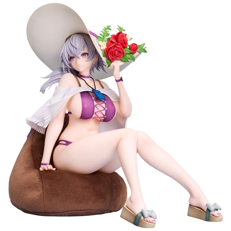 Azur Lane 1/7 Scale Pre-Painted Figure: Reno Summer Spin-off image 1